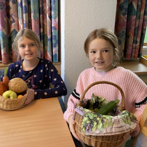 Erntedank in der Schule