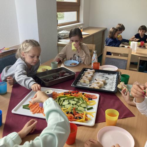 Geburtstagsjause