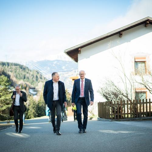 Landeshauptmann zu Besuch 