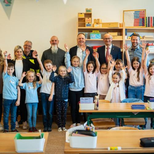 Landeshauptmann zu Besuch 
