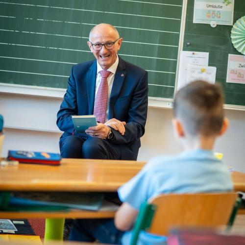 Landeshauptmann zu Besuch 