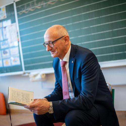 Landeshauptmann zu Besuch 