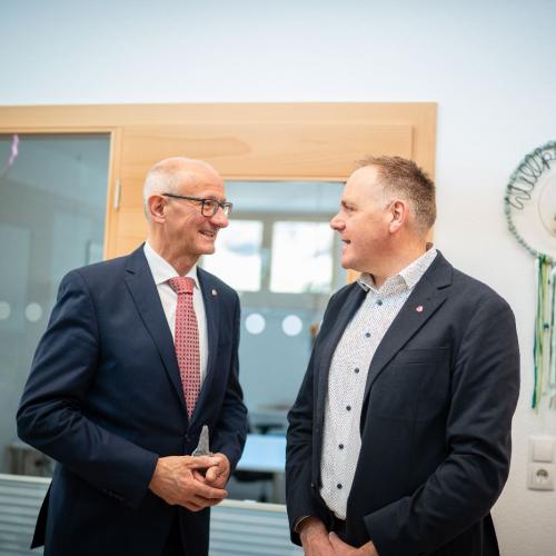 Landeshauptmann zu Besuch 