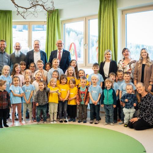 Landeshauptmann zu Besuch 