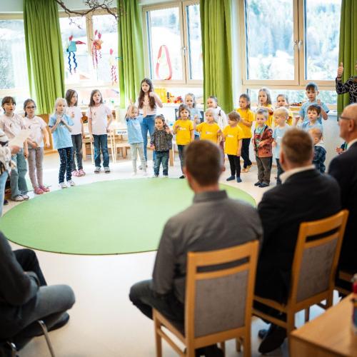 Landeshauptmann zu Besuch 