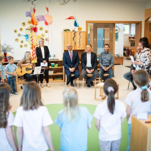 Landeshauptmann zu Besuch 