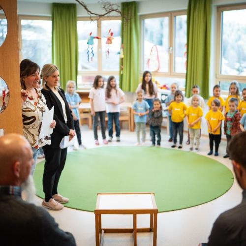 Landeshauptmann zu Besuch 