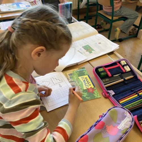 zu Besuch in der Schule 
