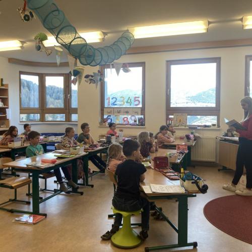 zu Besuch in der Schule 