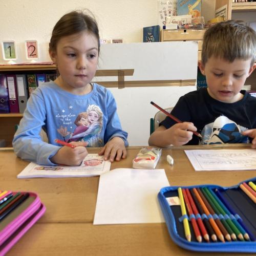 zu Besuch in der Schule 