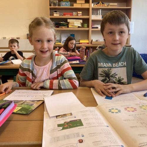 zu Besuch in der Schule 