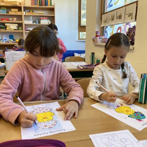 zu Besuch in der Schule 