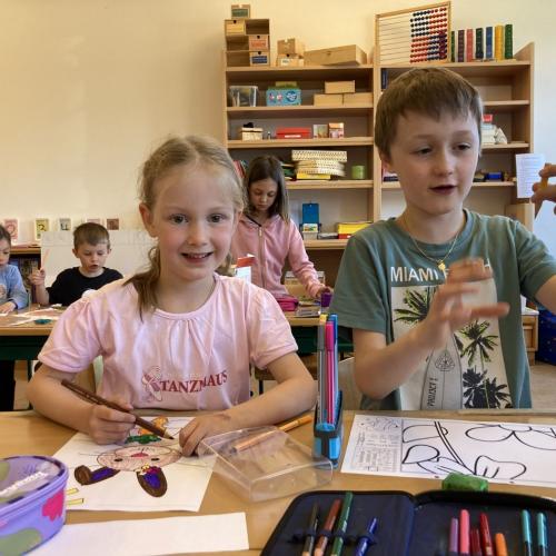 zu Besuch in der Schule 