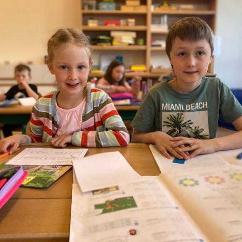 zu Besuch in der Schule 
